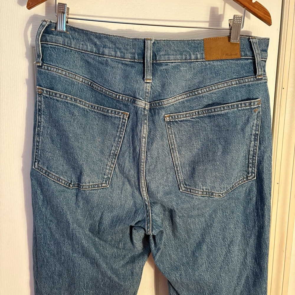Madewell Women's High Rise Jeans - Classic Blue - Picture 6 of 13